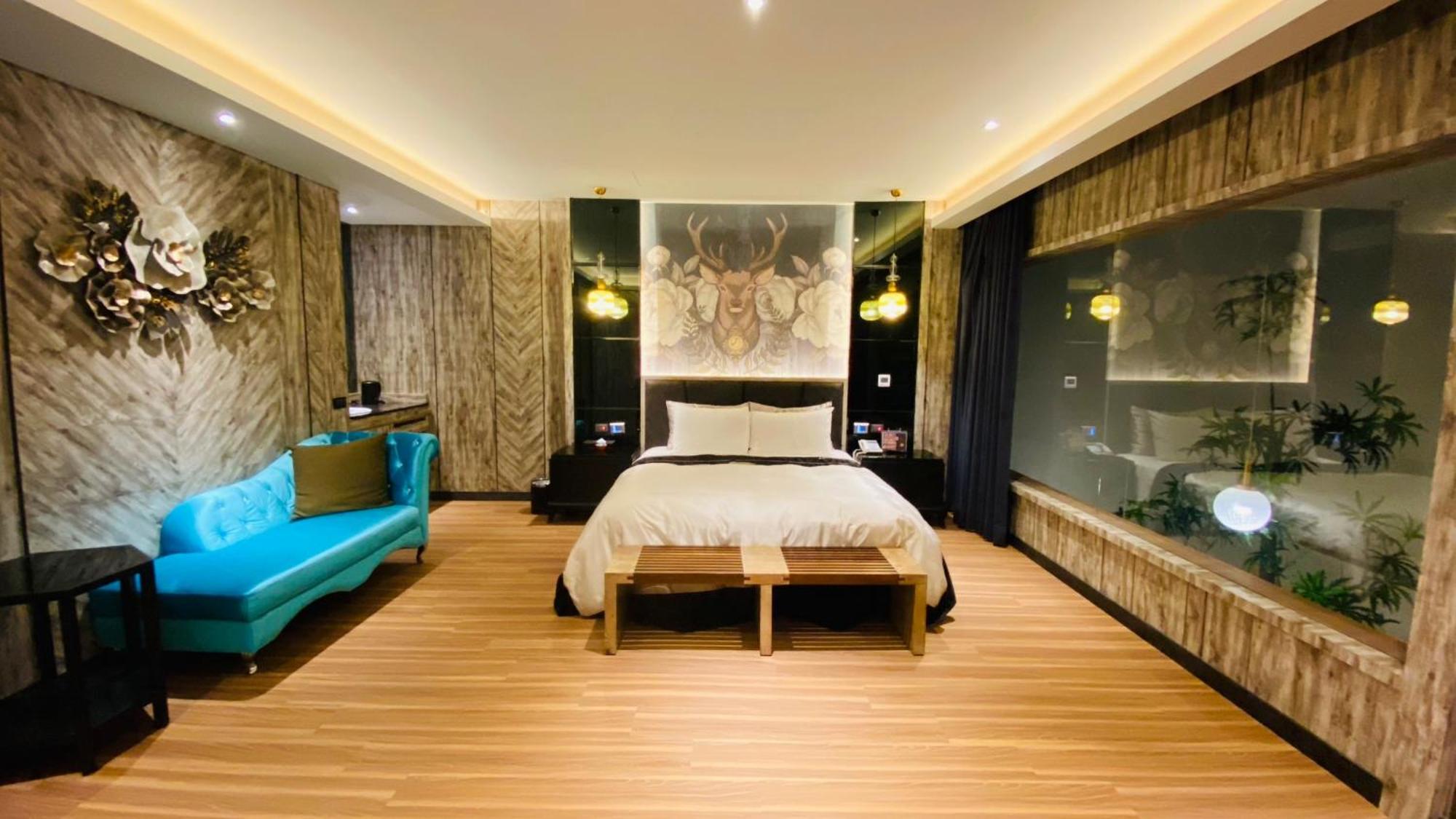 Aquarius Motel Taichung Bagian luar foto